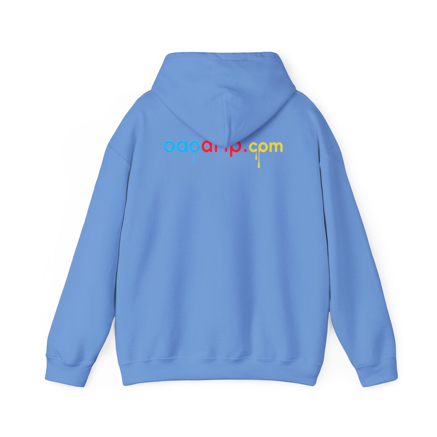 4Eva Blue Letter OAODrip.com Hooded Sweatshirt