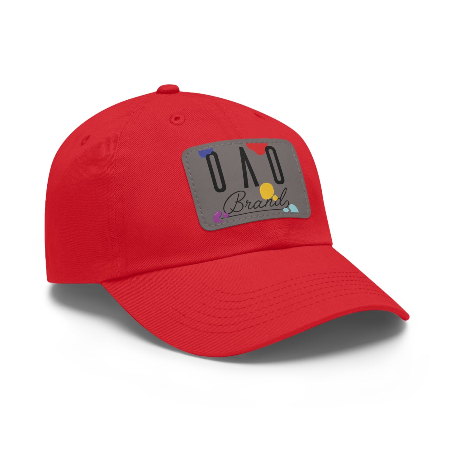 OAO Brand Dad Hat w Leather Patch
