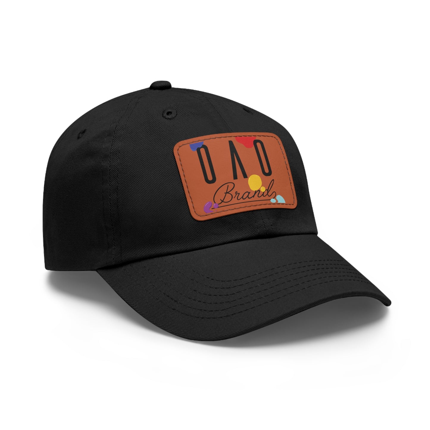 OAO Brand Dad Hat w Leather Patch