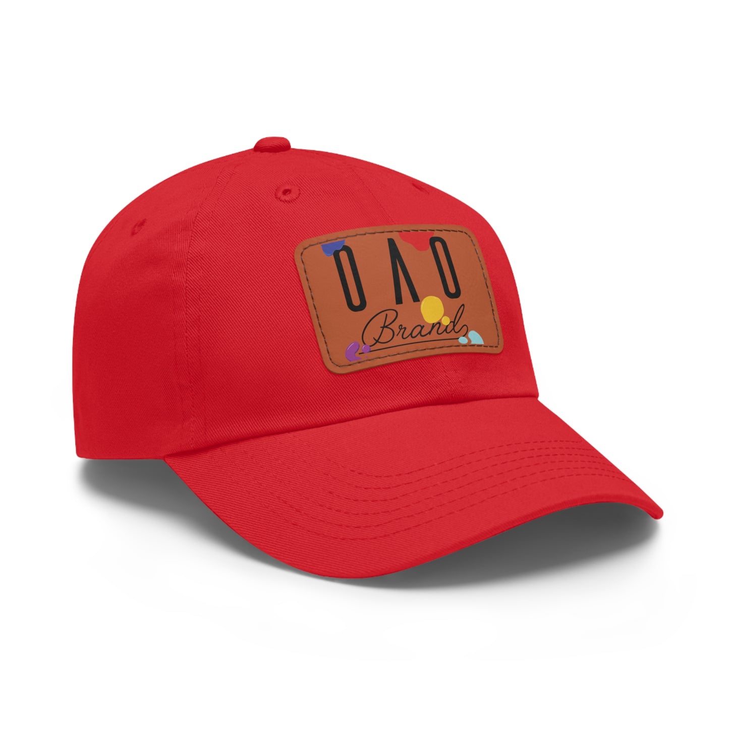 OAO Brand Dad Hat w Leather Patch