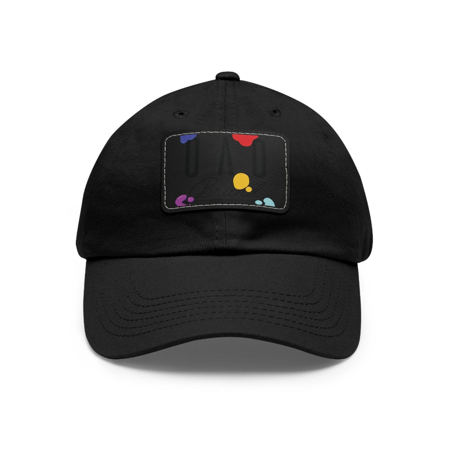 OAO Brand Dad Hat w Leather Patch