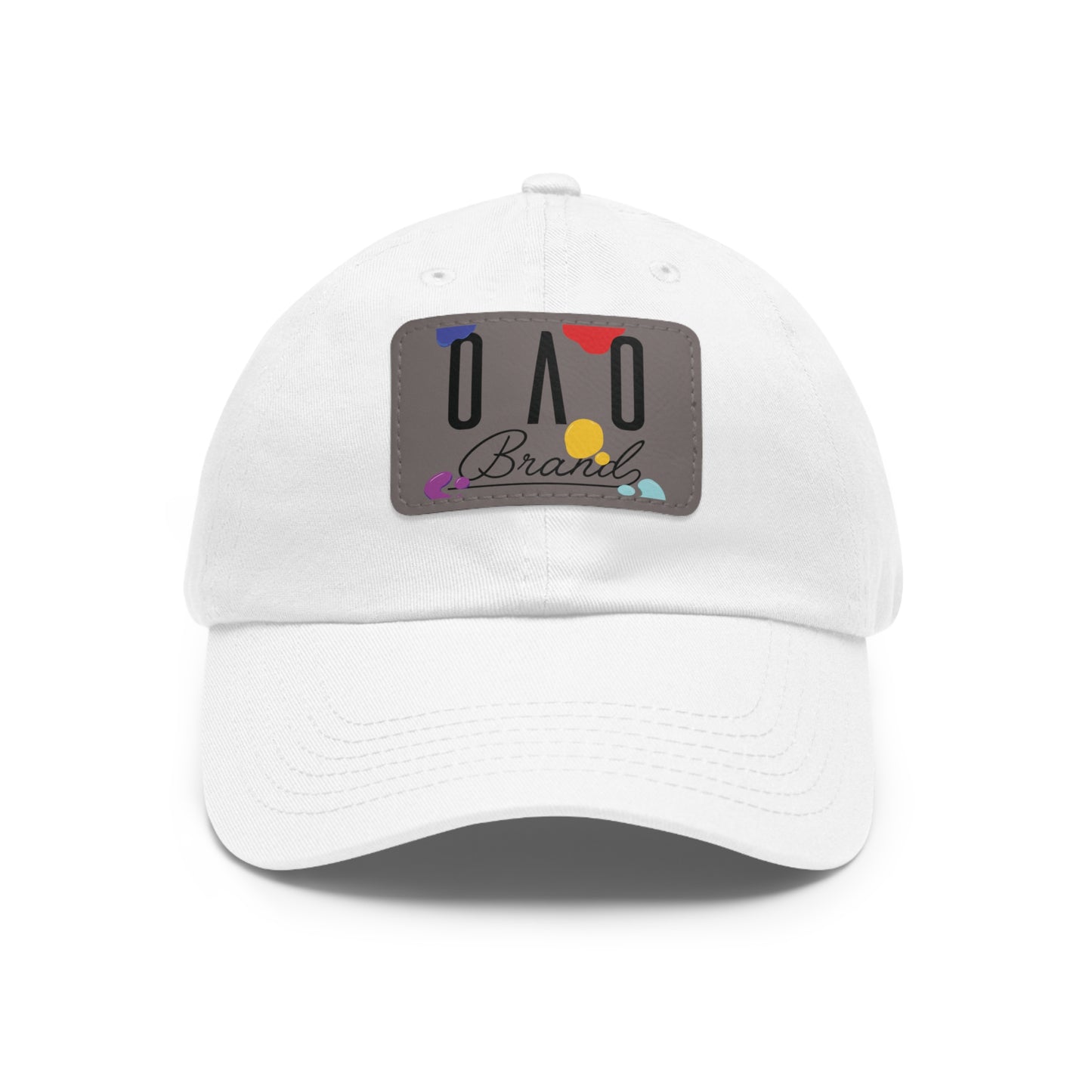 OAO Brand Dad Hat w Leather Patch